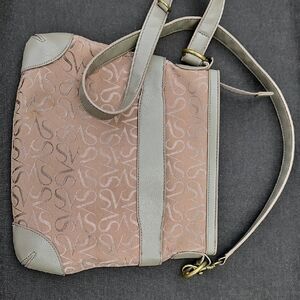 Simply Vera Vera Wang Blush‎ and Light Gray Shoulder Bag